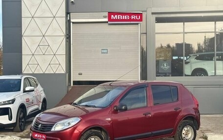 Renault Sandero I, 2010 год, 405 000 рублей, 1 фотография