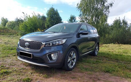 KIA Sorento III Prime рестайлинг, 2016 год, 2 665 000 рублей, 2 фотография