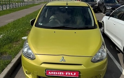 Mitsubishi Mirage VI рестайлинг, 2014 год, 520 000 рублей, 1 фотография