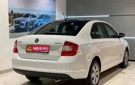 Skoda Rapid I, 2016 год, 970 000 рублей, 5 фотография