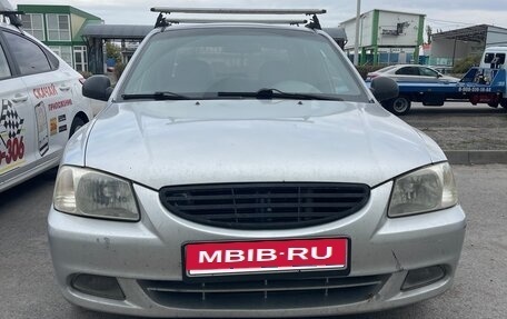Hyundai Accent II, 2007 год, 375 000 рублей, 1 фотография
