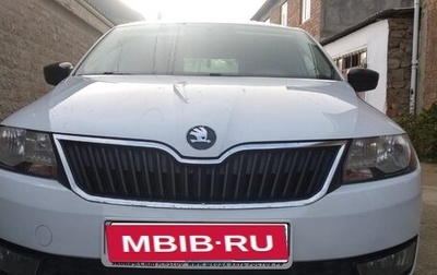 Skoda Rapid I, 2017 год, 1 100 000 рублей, 1 фотография