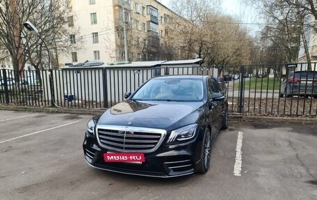 Mercedes-Benz S-Класс, 2018 год, 6 600 000 рублей, 4 фотография