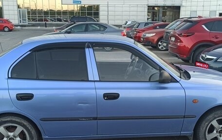 Hyundai Accent II, 2004 год, 250 000 рублей, 1 фотография