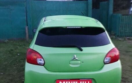 Mitsubishi Mirage VI рестайлинг, 2012 год, 500 000 рублей, 3 фотография