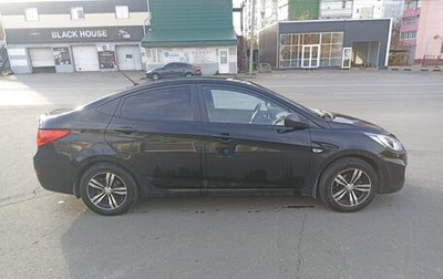 Hyundai Solaris II рестайлинг, 2011 год, 600 000 рублей, 1 фотография