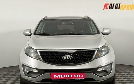 KIA Sportage III, 2014 год, 1 380 000 рублей, 2 фотография