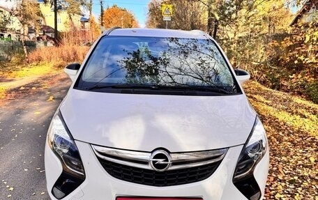 Opel Zafira C рестайлинг, 2012 год, 980 000 рублей, 1 фотография