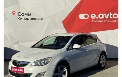 Opel Astra J, 2012 год, 590 000 рублей, 1 фотография