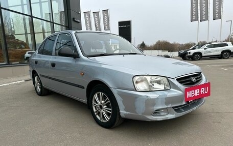 Hyundai Accent II, 2007 год, 449 000 рублей, 4 фотография