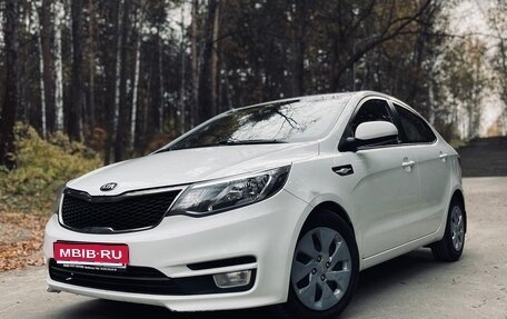 KIA Rio III рестайлинг, 2015 год, 1 200 000 рублей, 1 фотография