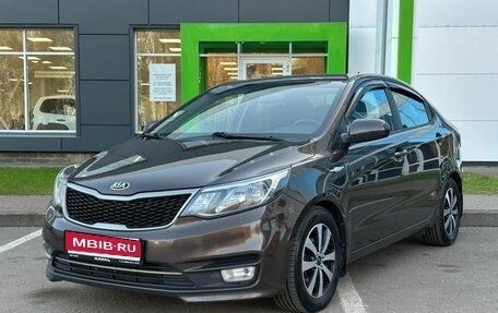 KIA Rio III рестайлинг, 2016 год, 1 130 000 рублей, 1 фотография