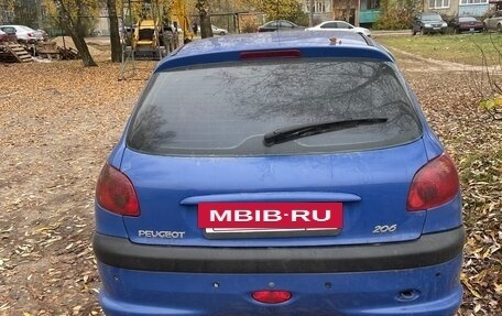 Peugeot 206, 2003 год, 170 000 рублей, 4 фотография