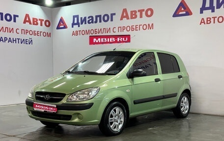 Hyundai Getz I рестайлинг, 2008 год, 433 600 рублей, 1 фотография