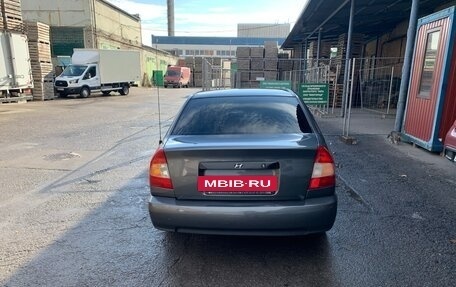 Hyundai Accent II, 2004 год, 410 000 рублей, 3 фотография