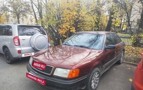 Audi 100, 1991 год, 220 000 рублей, 2 фотография