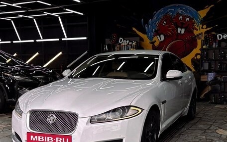 Jaguar XF I рестайлинг, 2013 год, 1 400 000 рублей, 2 фотография