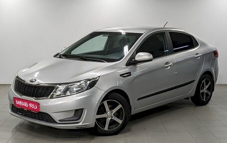 KIA Rio III рестайлинг, 2014 год, 890 000 рублей, 1 фотография