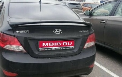 Hyundai Accent IV, 2011 год, 550 000 рублей, 1 фотография
