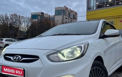 Hyundai Solaris II рестайлинг, 2012 год, 680 000 рублей, 1 фотография