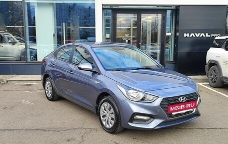 Hyundai Solaris II рестайлинг, 2017 год, 1 299 000 рублей, 3 фотография