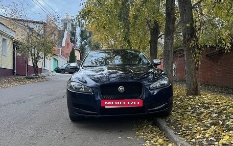 Jaguar XF I рестайлинг, 2013 год, 1 195 000 рублей, 2 фотография