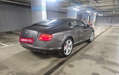 Bentley Continental GT II рестайлинг, 2012 год, 4 800 000 рублей, 5 фотография
