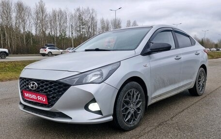 Hyundai Solaris II рестайлинг, 2021 год, 1 399 000 рублей, 1 фотография
