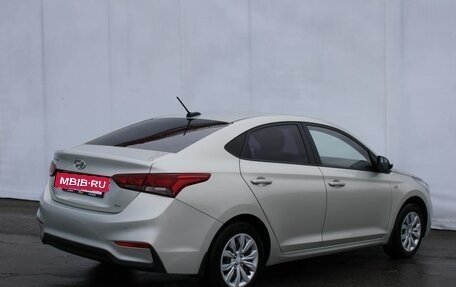 Hyundai Solaris II рестайлинг, 2017 год, 1 295 000 рублей, 5 фотография