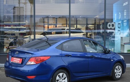 Hyundai Solaris II рестайлинг, 2012 год, 620 000 рублей, 5 фотография