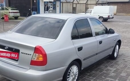 Hyundai Accent II, 2004 год, 460 000 рублей, 4 фотография