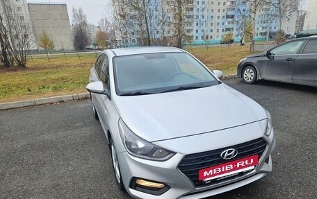 Hyundai Solaris II рестайлинг, 2018 год, 1 475 000 рублей, 9 фотография