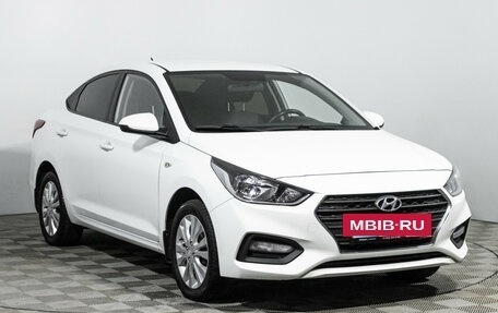 Hyundai Solaris II рестайлинг, 2017 год, 1 099 700 рублей, 3 фотография