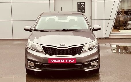 KIA Rio III рестайлинг, 2016 год, 1 049 000 рублей, 2 фотография