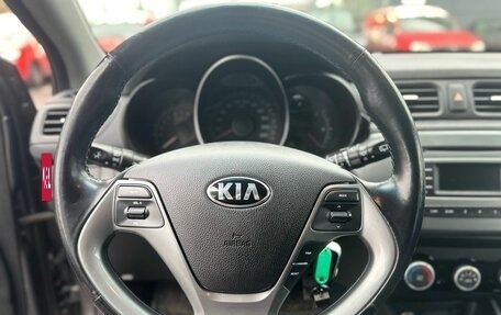 KIA Rio III рестайлинг, 2016 год, 1 049 000 рублей, 10 фотография