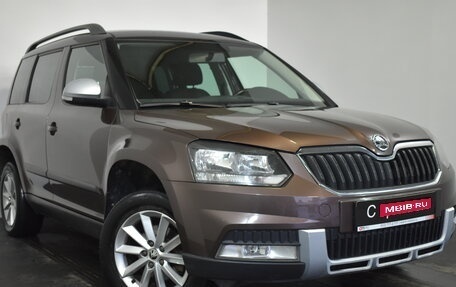 Skoda Yeti I рестайлинг, 2015 год, 1 079 000 рублей, 1 фотография