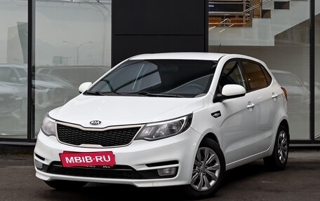 KIA Rio III рестайлинг, 2015 год, 900 000 рублей, 1 фотография
