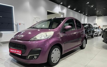 Peugeot 107 I рестайлинг, 2012 год, 520 000 рублей, 1 фотография