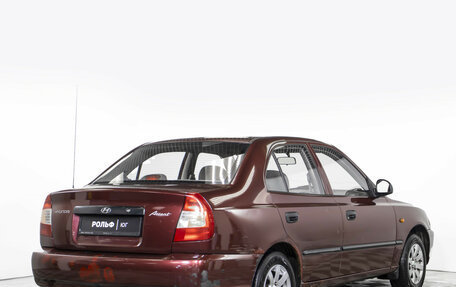 Hyundai Accent II, 2007 год, 385 000 рублей, 5 фотография