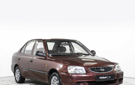 Hyundai Accent II, 2007 год, 385 000 рублей, 3 фотография