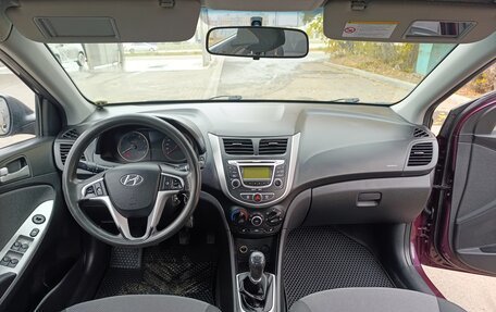 Hyundai Solaris II рестайлинг, 2012 год, 740 000 рублей, 23 фотография