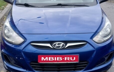 Hyundai Solaris II рестайлинг, 2012 год, 830 000 рублей, 14 фотография