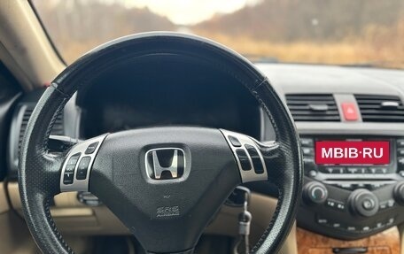 Honda Accord VII рестайлинг, 2003 год, 845 000 рублей, 38 фотография