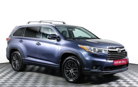 Toyota Highlander III, 2014 год, 2 790 000 рублей, 3 фотография