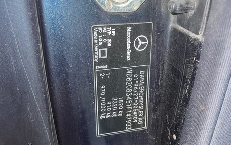 Mercedes-Benz CLK-Класс, 2000 год, 420 000 рублей, 33 фотография