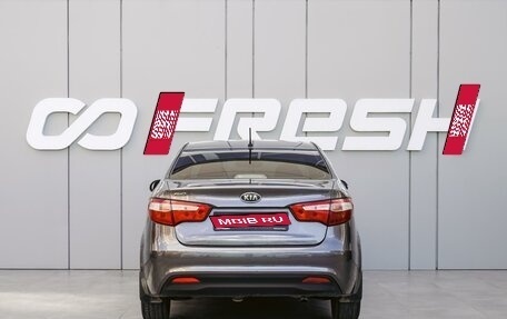 KIA Rio III рестайлинг, 2012 год, 930 000 рублей, 4 фотография