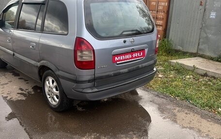 Opel Zafira A рестайлинг, 2004 год, 270 000 рублей, 4 фотография