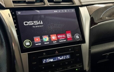 Toyota Camry, 2017 год, 2 525 000 рублей, 15 фотография