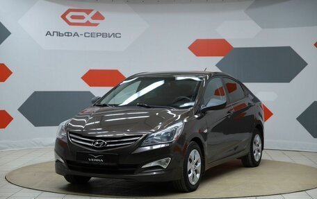 Hyundai Solaris II рестайлинг, 2015 год, 920 000 рублей, 1 фотография