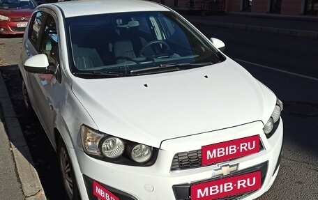 Chevrolet Aveo III, 2014 год, 1 фотография